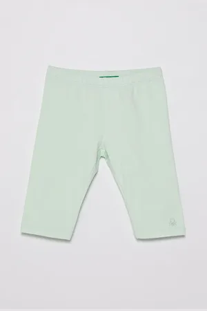 Benetton Dětské legíny barva, 3MT1GF01M