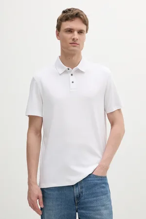 Calvin Klein Bavlněné polo tričko pánské, barva, LV04LB276G