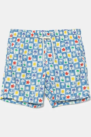Benetton Dětské plavkové šortky barva, 5S480X00U