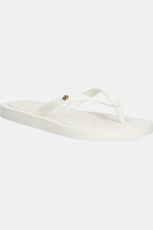 Tory Burch Žabky Kira dámské, barva, na plochém podpatku, 162307-100