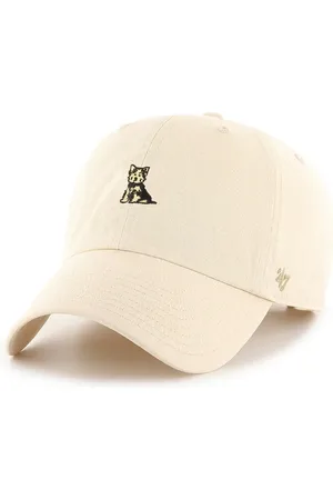 47 Brand Bavlněná baseballová čepice Dog Base Runner Icon barva, hladká, XX-BSRIC1411GWS-NTJ