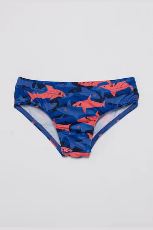 Benetton Dětské plavky tmavomodrá barva, 3IGW0S02O