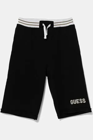 Guess Dětské bavlněné šortky barva, nastavitelný pas, L5GD12 KA6R4