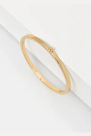 Tory Burch Pozlacený náramek Thin Kira 160185