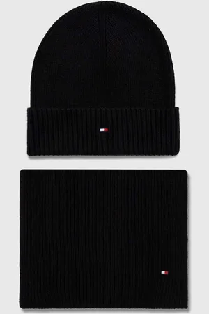 Tommy Hilfiger Kašmírová čepice a šála barva
