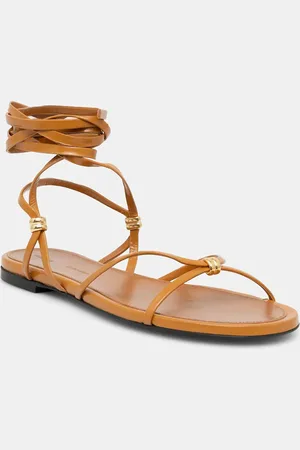 Proenza Schouler Kožené sandály Coil dámské, barva, SH25S048