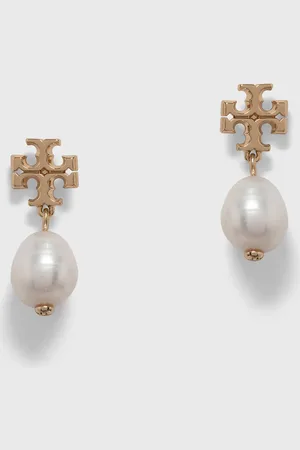Tory Burch Náušnice KIRA PEARL DROP 65156.709
