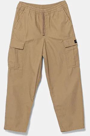 Vans Dětské bavlněné kalhoty Range Cargo Baggy Tapered Pant barva, VN000NW44MG1