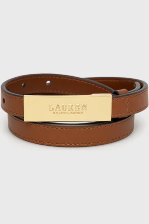 Ralph Lauren Kožený pásek dámský, barva, 412873090002
