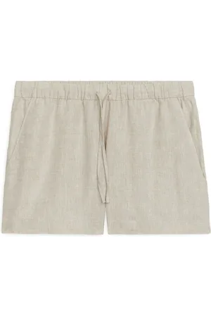 ARKET Linen Shorts - Beige