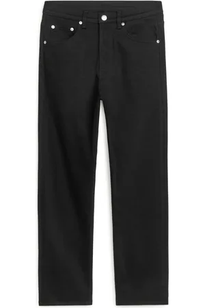ARKET REGULAR CROPPED STRETCH Jeans - Black