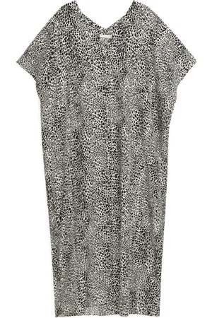 ARKET Printed Tunic Dress - Beige
