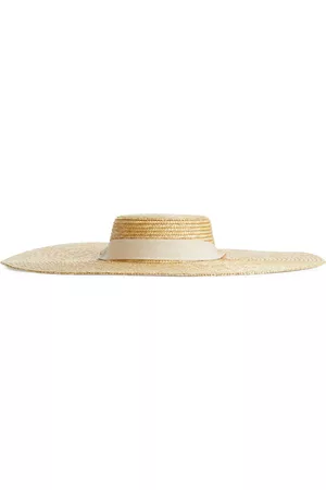 ARKET Wide-Brimmed Straw Hat - Beige