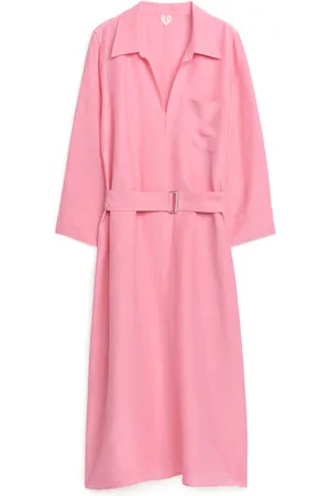 ARKET Belted Tunic Dress - Pink