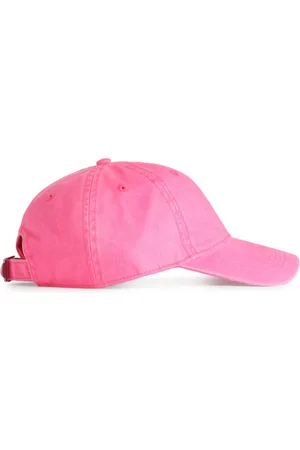 ARKET Ženy Kšiltovky - Washed Cotton Twill Cap - Pink
