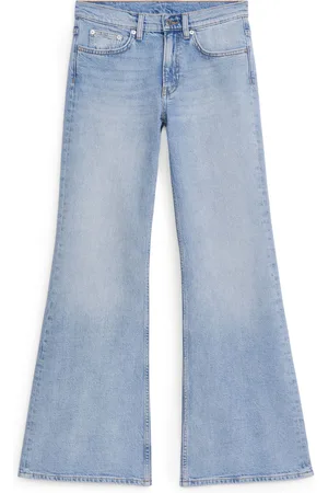 ARKET Ženy Bootcut - WAVE Slim Flared Stretch Jeans - Blue