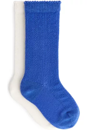 ARKET Ponožky - Popintelle Socks, 2 Pairs - Blue
