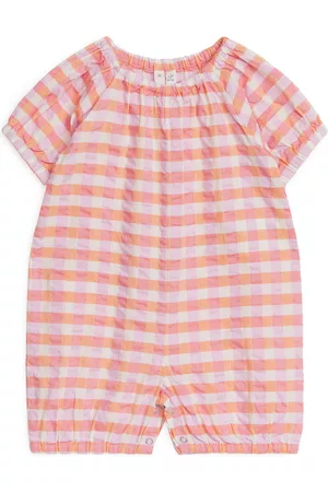 ARKET Doplňky - Seersucker Romper - Pink