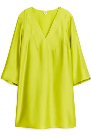 ARKET Ženy Na párty - Mini Tunic Dress - Yellow