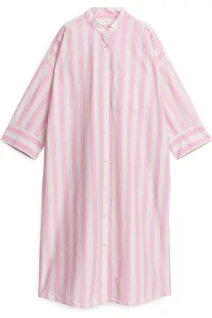 ARKET Ženy Volnočasové - Shirt Dress - Pink