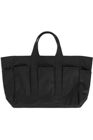 ARKET Ženy Do ruky - Multipocket Canvas Tote Bag - Black
