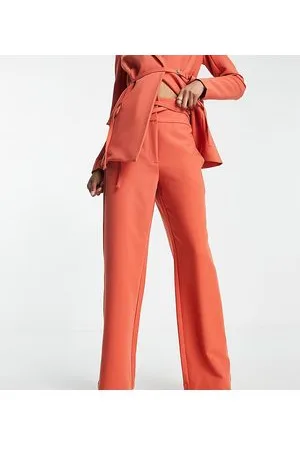4th & Reckless Tailored trouser co ord in red coral