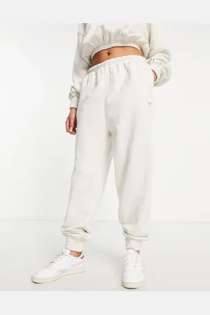Reebok Archive oversized joggers in off