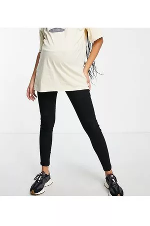 Mama;licious Mamalicious Maternity jegging with over the bump band in