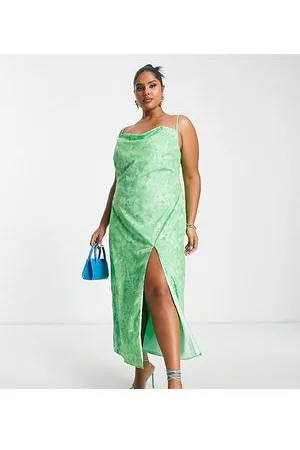 Pretty Lavish Keisha maxi slip dress in abstract floral print