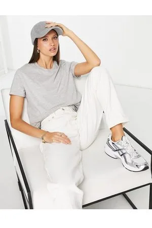 ASOS Ultimate cotton t-shirt with crew neck in marl
