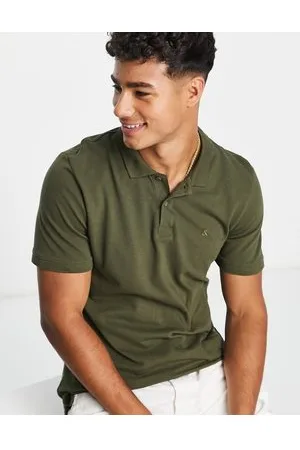 JACK & JONES Essentials slim fit pique logo polo in