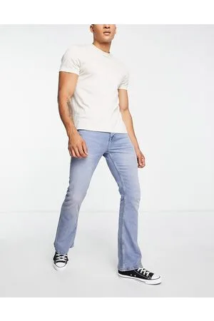 ASOS Stretch flare jeans in vintage light wash