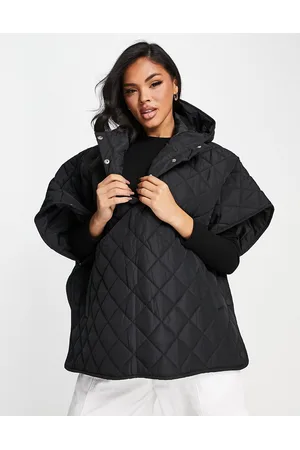 Threadbare Quilted poncho in