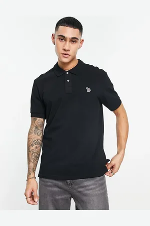 Paul Smith Regular fit logo short sleeve polo in