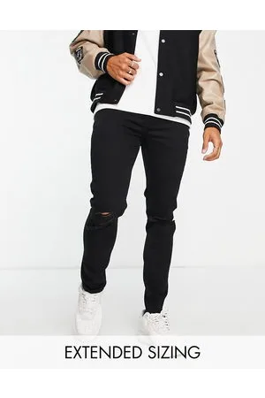 ASOS Skinny jeans in with knee rips