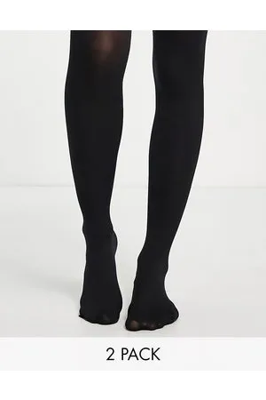 ASOS 2 pack 120 denier tights in