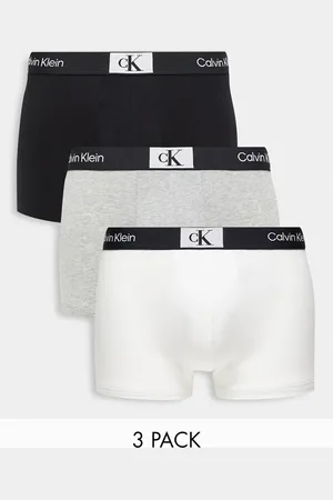 Calvin Klein CK 96 3 pack cotton trunks in