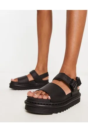 Dr. Martens Voss leather flat chunky sandals