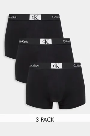 Calvin Klein CK 96 3 pack cotton trunks in