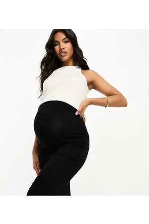 ASOS ASOS DESIGN Maternity jersey midi pencil skirt in