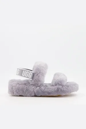UGG Oh Yeah double strap flat sandals in soft amethyst