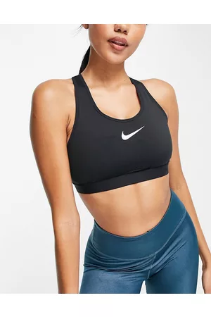 Nike Dri-FIT Swoosh high support padded sports bra in