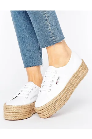 Superga 2790 Espadrille Flatform Trainers In