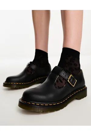 Dr. Martens Polley t bar in smooth leather