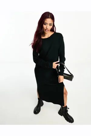 VERO MODA Knitted jumper midi dress in