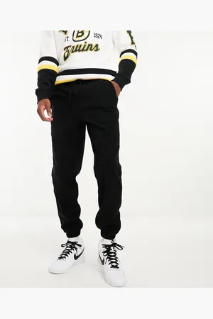 ASOS Tapered fleece joggers in