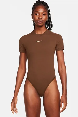 Nike Trend bodysuit in cacao wow