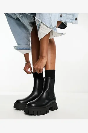 ASOS Anthem chunky chelsea boots in