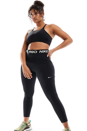 Nike Pro Training Plus 365 7/8 leggings in pink