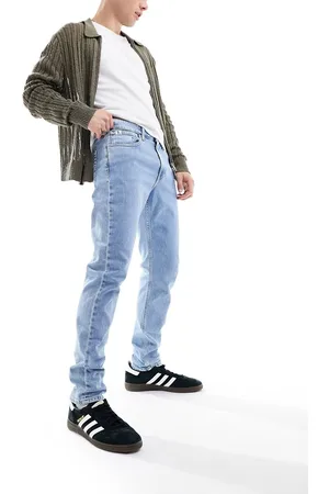 Calvin Klein Slim tapered jeans in light wash